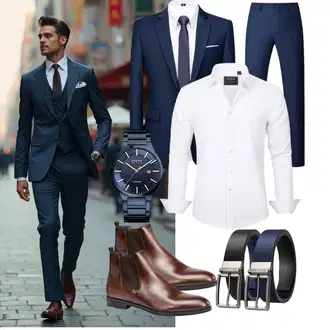 ohne Verschluss Outfit mit Lloyd "Business Outfit"