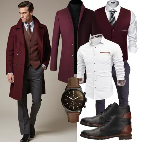 Dunkelrot/Bordeaux/Lila/Rosa Allthemen kombinieren