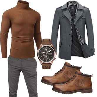 Outfit mit Uhr Hugo "Casual Business Outfit"