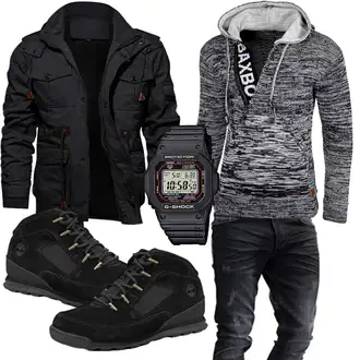 Outfit mit Schwarz Unkategorisiert Timberland "Casual Outfit"