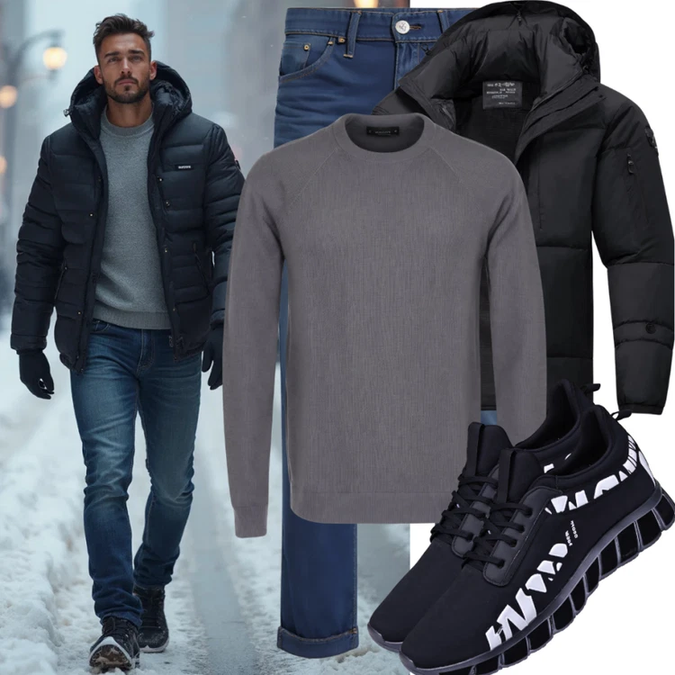 Cooles Winter Outfit
