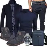 Schwarze Winter Outfits image