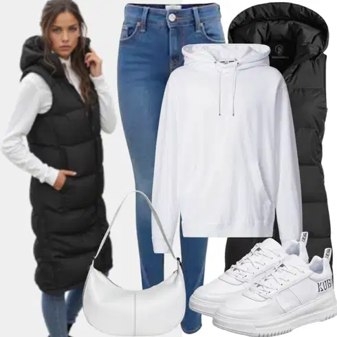 Kombinirajte Crna Izolacijski Prsluk/Donji Prsluk/Prošiveni Prsluk/Pufnasti Prsluk/Kratki Prsluk Nike Sportswear