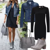 Letní outfity s džínovými bundami image