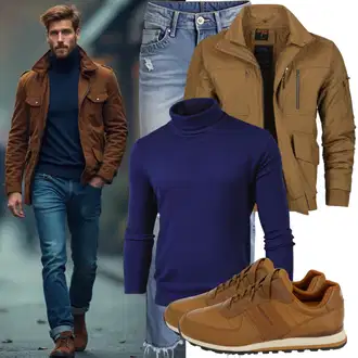 Party Outfits Elegant mit Dunkelblau/Blau Leder Schuhe/Slim Fit Jeans/Lederjacke/Thermojeans/Regular-Fit Jeans/Tapered-Jeans/Straight Leg Jean/Sportschuhe Tommy Hilfiger, Braun/Khaki Schmaler Sneaker/Sneaker Low/Vintage Sneaker/Winter Sneaker/Walkingschuh/Leder Sneaker Skechers "Freizeit Outfit"Look: Classic, Rad, Premium, Coole, Elegant, Nahtlos, Schlichte, Casual, Moderne, Outdoor, Workwear, Sportlich, Trendige, Smart Casual, Retro, Safari, Unisex, Streetwear, Skater, Western