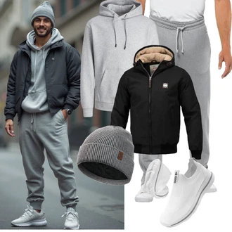 Freizeit Outfits Kate mit Grau Wmcaps "Freizeit Outfit"