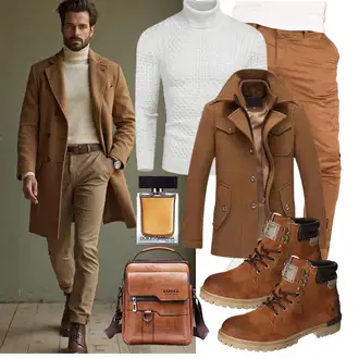 Outfit mit Jumpsuit & Overall Overall Yazubi, Rot Jumpsuit & Overall Overall/Wintermantel/Winter Parka YOUTHUP "Freizeit Outfit"