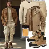 Outfits mit grüner Jacke image