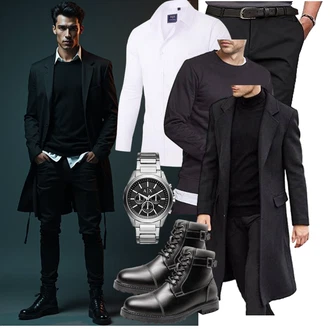 Outfit mit Rosa/Fliederfarben siliteelon "Freizeit Outfit"