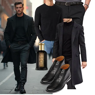 Kaschmir Outfit mit Boss "Freizeit Outfit"