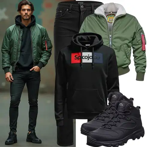 Schwarz SchnürStiefelette/SpringerStiefel/Lederjacke/Winter Sneaker/Klassischer Stiefel/Wasserfester Schuh/GummiStiefelette/TrekkingStiefel/Wasserdichter Stiefel Dockers by Gerli kombinieren