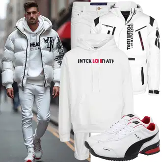 Zweiteilige Outfit mit Sweatshirt The North Face "Freizeit Outfit"