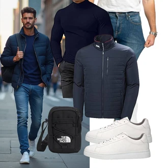 Unisex Outfit mit The North Face "Freizeit Outfit"Look: Unisex, Uni, Lack