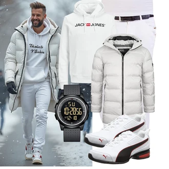 Sportlich Ski Outfit mit Jacke Indicode "Freizeit Outfit"Look: Casual, Classic, Moderne, Schön, Stil, Indoor, Sportlich, Premium, Metallic, Streetwear, Metal, Nahtlos, Fitness, Arbeits, Berg­steigen, Skitouren, Ski