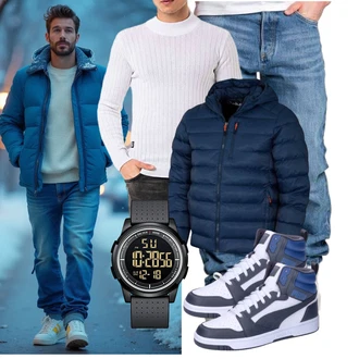 Outfit mit Calvin Klein "Freizeit Outfit"