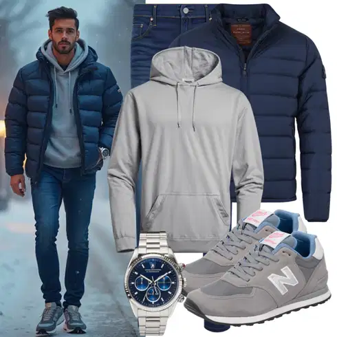 Hellgrau/Hellblau/Weiß/Grau Schmaler Sneaker/Sneaker Low/Vintage Sneaker Fila kombinieren
