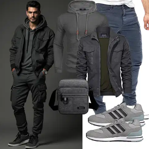 Blau/Dunkelblau/Grau Boyfriend Hose/Chino Hose/Löcherne Hose/Skinny Hose/Cargo-Jogginghose/Hemd Kurze Hose/Capri/Freizeithose/Cargohose/Cargo Short/Slim Hose Yazubi kombinieren