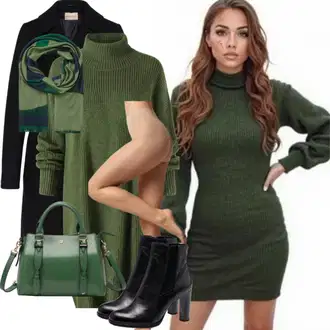 Zima outfit mit Črna Superga Zimske superge/Zimski gležnjar/Škornj za Sneg/Oblazinjeni škorenj/Zimski škornj iz jagnječje kože primohurt "Jesenska obleka za vsakdanjo uporabo"