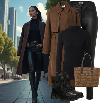 Outfit s Mustang "Perfektní na zimu"