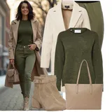 Outfity s vlněnými kabáty image