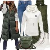 Outfity na zimu bez rukávů dlouhé image