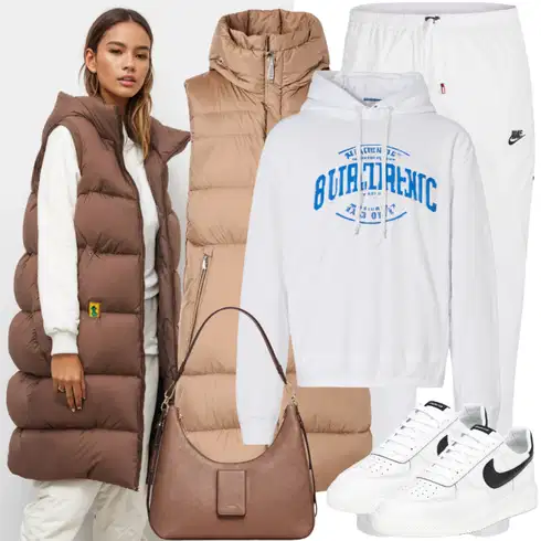 Kombinace Tmavě hnědá/Krémová/Béžová/Bílá/Hnědá Skinny Kalhoty/Tregíny/Pletený Legín/Sportovní Kalhoty/Legíny s Podšívkou/Kalhoty se Štěrbinou/Legíny s Rozparkem/Jogger Kalhoty/Teplák/Manšestrový legíny bouquet