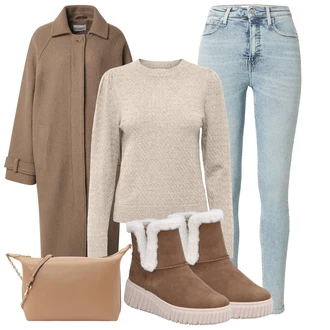 outfit mit Rieker "Popoln za jesen"