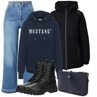 outfit mit CMP "Popoln za jesen"