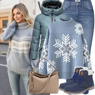 Kombinacije za zimu Prugasto sa Plava/Tamnoplava/Svjetloplava Nicky pulover/Mohair Pullover/Basic Džemper/Jacquard Džemper/Džemper s Printom/Pleteni Džemper/Kašmir Džemper/Široki Džemper/Prugasti Džemper/Vintage džemper/Jednostavni Džemper/Zimski Džemper VERO MODA "Savršeno za zimu"
