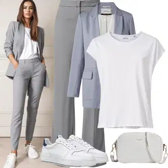 outfit "Sproščen poslovni videz"