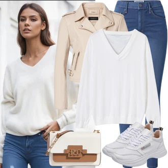 Fancy Outfit s Béžová/Zlatý/Bílá/Hnědá Ledvinka/Women's Cosmetic Bags/Dopisová peněženka/Malá Taška/Kosmetická Taštička temu "Stylový vzhled pro podzim"Look: Šik, Elegantní, Fancy, Glamourové, Krásný, Safari, Vintage