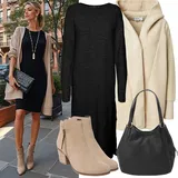 Černé VERO MODA Šaty Outfity image