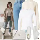 Mom Jeans outfity na zimu image