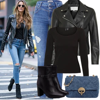 Kombinacije za zimu sviatočné sa Tamnoplava/Plava/Svjetloplava Torba Vanessa Bruno "Zimske Odjeće"Look: Rap, Stil, cool, Šik, Francuske, sviatočné, Elegantan, Preppy