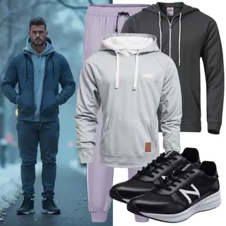 Casual Outfits Elegant mit Schwarz Chunky Sneaker/Plateau-Sneaker/Sneaker Low/Walkingschuh/Winter Sneaker/Leder Sneaker The North Face "Winterlicher Look"Look: Moderne, Rap, Techno, Outdoor, Lack, Skater, Western, Sportlich, Streetwear, Trendige, Esthetische, Metal, Unisex, Elegant