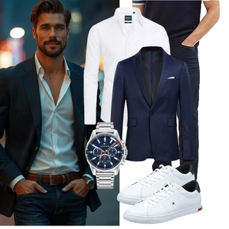 Business Outfits mit Schwarz Allthemen "Business Outfit"
