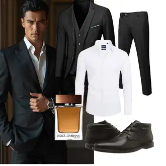 Business Outfits mit Schwarz/Dunkelgrau Generic "Business Outfit"