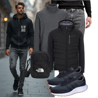 Unisex Outfit mit The North Face "Freizeit Outfit"Look: Unisex, Uni, Lack
