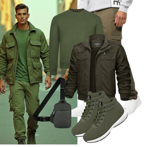 Dunkelgrün medicus Schuh/Sneaker Mit Seitlichem Reißverschluss/StoffSchuh/Bequemer Schuh/gesundheitsSchuh/Schmaler Sneaker/Winter Sneaker/WalkingSchuh GIESSWEIN kombinieren mit Dunkelgrün/Khaki Uniformjacke/Übergangsjacke Herbstjacke/Cargojacke/Fliegerjacke/Militärjacke KEFITEVD