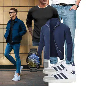 Elegant Abendessen Winter Outfit mit COOFANDY "Freizeit Outfit"Look: Boyfriend, Casual, Classic, Elegant, Moderne, Schlichte, Büro, Stil, Business, Dad, Vatertag, Abendessen, Bar, Wasen, Date