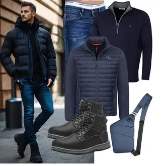Outfit mit Schwarz Unkategorisiert Calvin Klein "Freizeit Outfit"