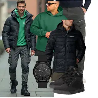 Outfit mit DunkelGrün/Grün Strick Hoodie/Sport Sweatshirt/Women's Fleece Sweatshirts/Hoodie/Unisex Hoodie/Sport Hoodie/Ausgefallener Hoodie/Kapuzenpullover/Oversize Hoodie Behype "Freizeit Outfit"