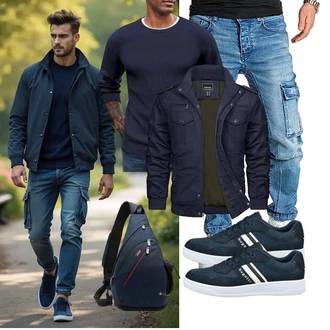 Elegant Abendessen Winter Outfit mit COOFANDY "Freizeit Outfit"Look: Boyfriend, Casual, Classic, Elegant, Moderne, Schlichte, Büro, Stil, Business, Dad, Vatertag, Abendessen, Bar, Wasen, Date
