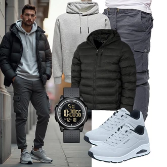 Outfit mit Jumpsuit & Overall Overall PITTMAN "Freizeit Outfit"