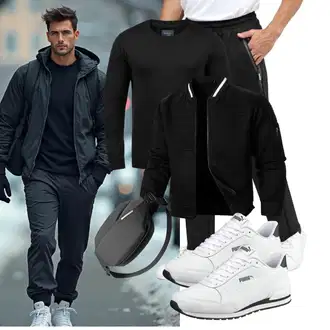 Mit Bauch Outfit mit Inateck "Freizeit Outfit"