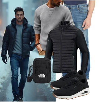 Unisex Outfit mit The North Face "Freizeit Outfit"Look: Unisex, Uni, Lack
