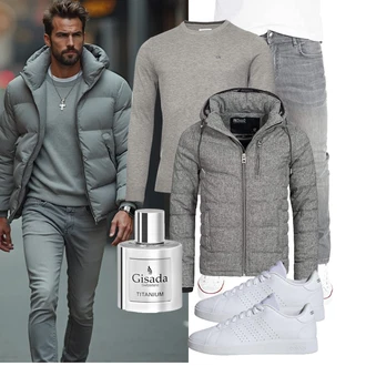 Outfit mit Grau Unkategorisiert Calvin Klein "Freizeit Outfit"