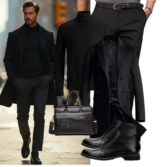 Outfit mit Hose/Wintermantel/Winter Parka Vogstyle "Freizeit Outfit"