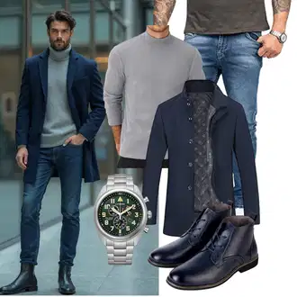 Ausgefallene Outfit mit Indumentum "Freizeit Outfit"Look: Casual, Ausgefallene, Moderne, Büro, Stil, Dad
