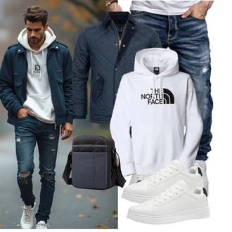Zweiteilige Outfit mit The North Face "Freizeit Outfit"